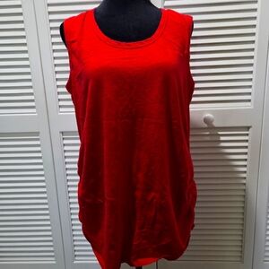 Lane Bryant Ruched Side Tank. 14/16